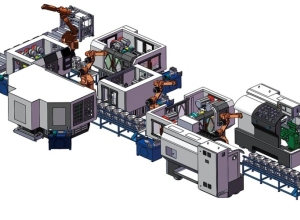 電(dian)機殼專機(ji)輸送流水(shui)線